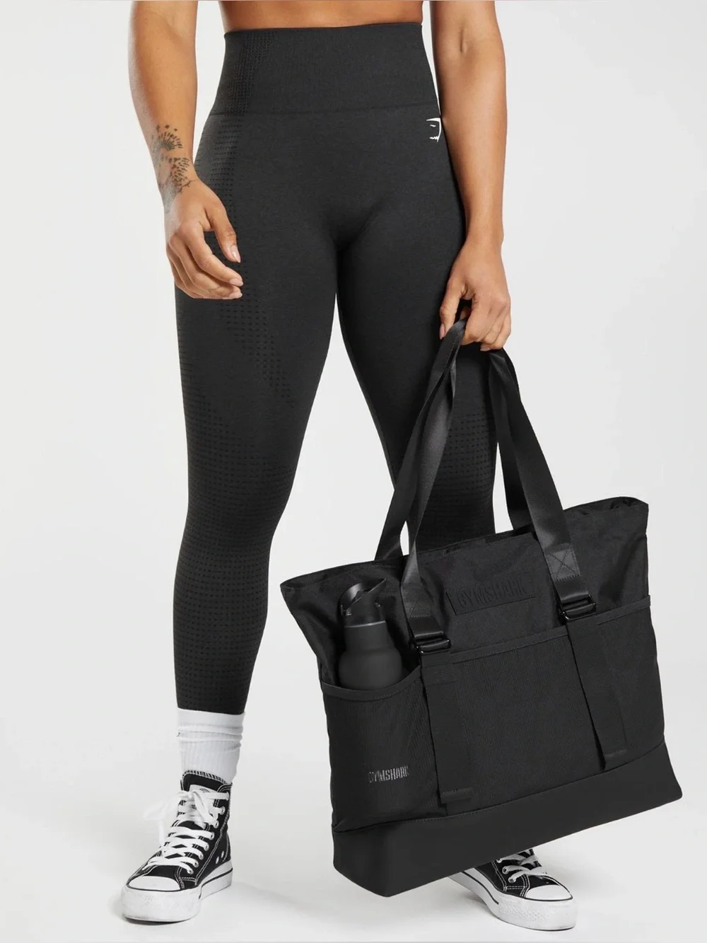 Gymshark Black Everyday Tote Bag